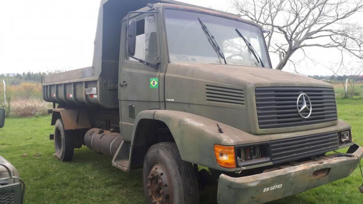 Caminhao Mercedes Benz Basculante Truck