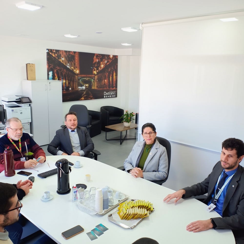 Sindicato se reúne com o novo diretor geral do DETRAN/RS.
