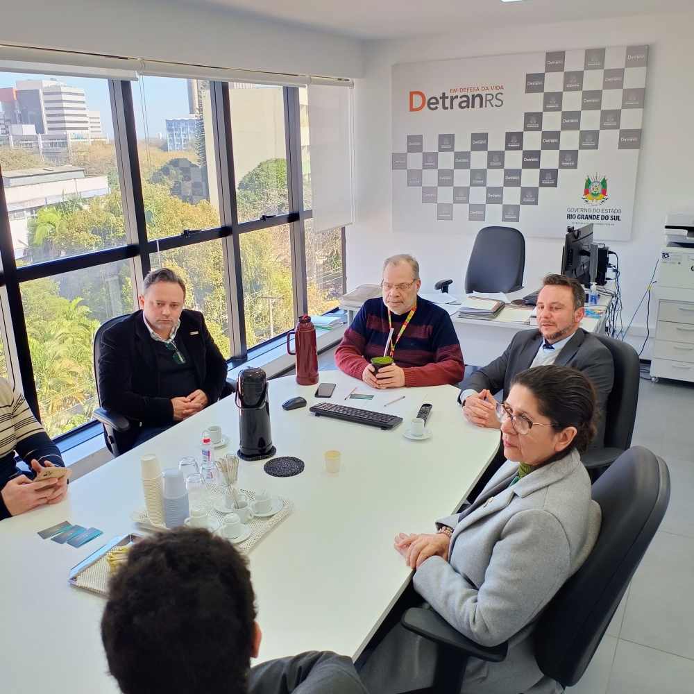 Sindicato se reúne com o novo diretor geral do DETRAN/RS.