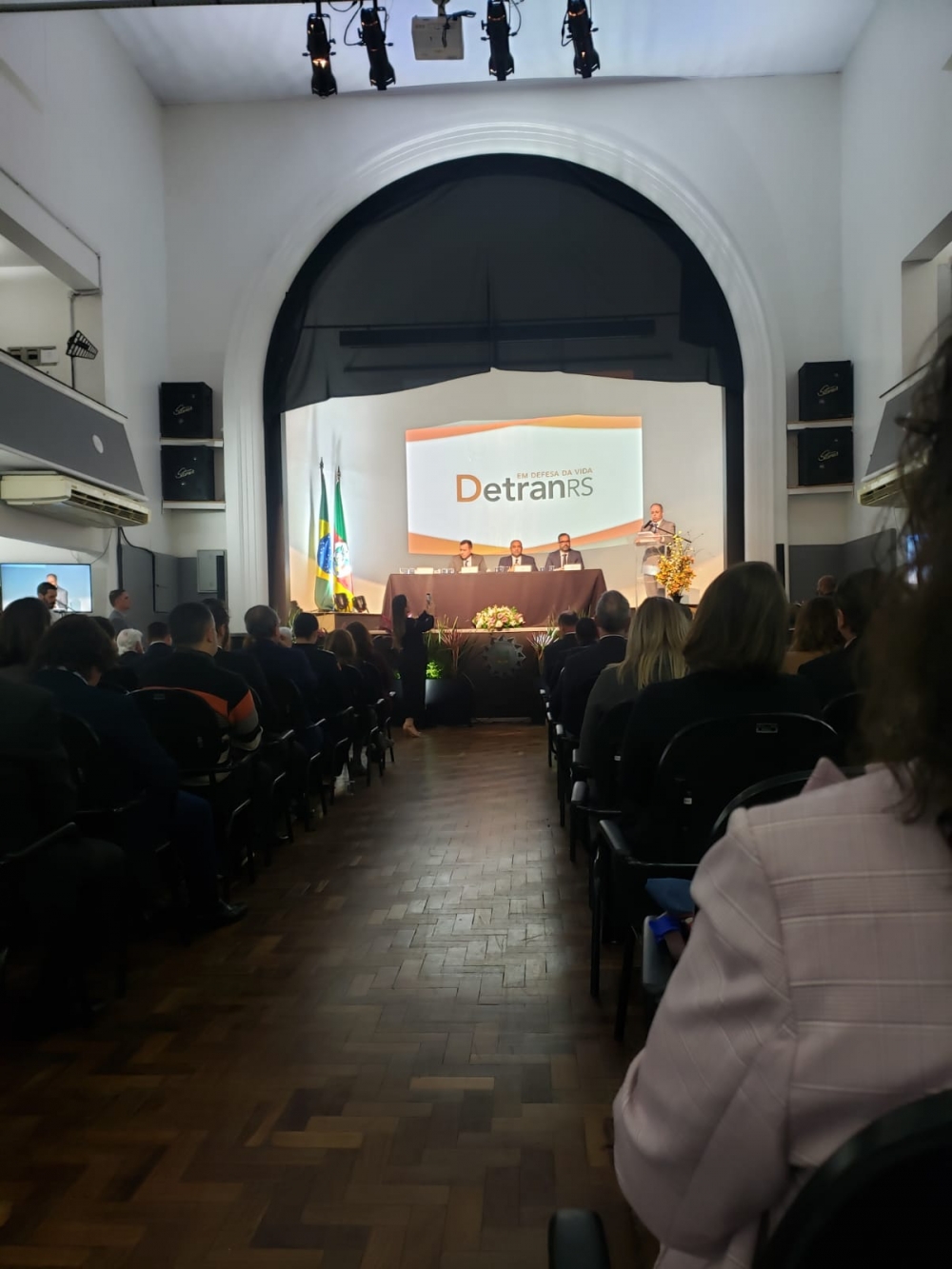 SINDILEI/RS marca presença na posse do novo Diretor-Geral do Detran/RS