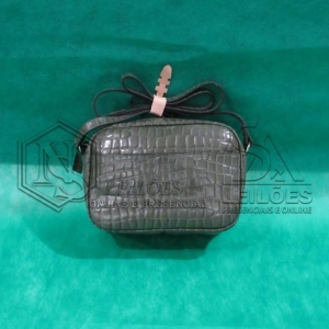 LOTE 004 - 05 (cinco) bolsas em couro