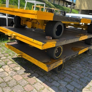 LOTE 022 - CARRETA INDUSTRIAL BIDIRECIONAL CAP. 4 TON, frota CAR-0003