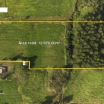 LOTE 002 - Área de terras rurais, com a superfície de 13.026,00m², sem benfeitorias, localizada em Forquetinha/RS, matricula nº 25.301 do RI de Lajeado/RS