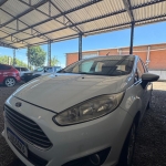 LOTE 001 - Ford/Fiesta Hatch 1.6L SE A, placa IUS 5G76, branco, ano/modelo 2013/2014