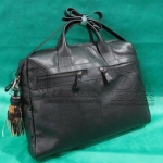LOTE 006 - 05 (cinco) bolsas em couro