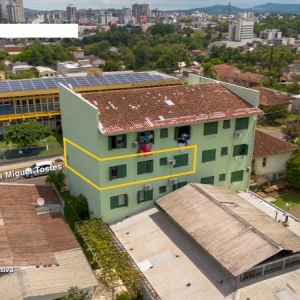 LOTE 005 - Apartamento n° 202 com a área útil de 86,17m², localizado no Edifício Vitório Compagnoni, situado à rua Miguel Tostes, n° 422, bairro São Cristóvão, Lajeado/RS