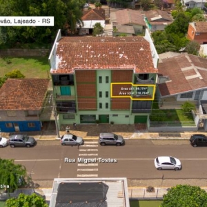 LOTE 005 - Apartamento n° 202 com a área útil de 86,17m², localizado no Edifício Vitório Compagnoni, situado à rua Miguel Tostes, n° 422, bairro São Cristóvão, Lajeado/RS