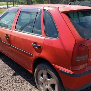 LOTE 012 - VW/Gol 16V Sport, placa IKN 5871, vermelho, ano/modelo 2002