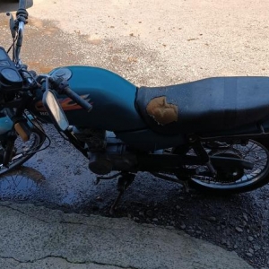 LOTE 020 - Honda/CG 125 Titan, placa IGI 1829, verde, ano/modelo 1997