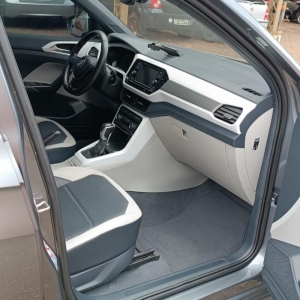 LOTE 001 - VW/T Cross HL TSI AE, placa QQX 0I13, cinza, ano/modelo 2019/2020