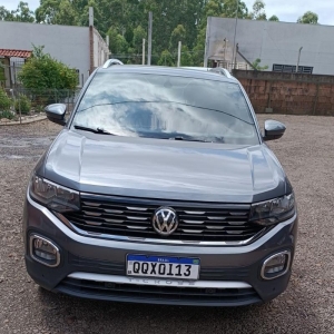 LOTE 001 - VW/T Cross HL TSI AE, placa QQX 0I13, cinza, ano/modelo 2019/2020