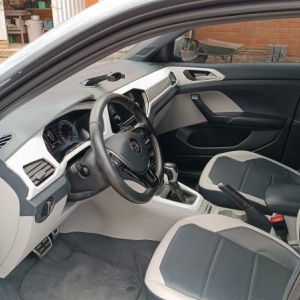 LOTE 001 - VW/T Cross HL TSI AE, placa QQX 0I13, cinza, ano/modelo 2019/2020