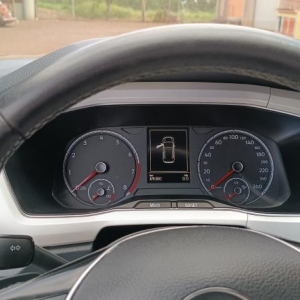 LOTE 001 - VW/T Cross HL TSI AE, placa QQX 0I13, cinza, ano/modelo 2019/2020
