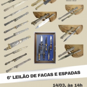 LOTE 0 - 6º Leilão de Facas e Espadas