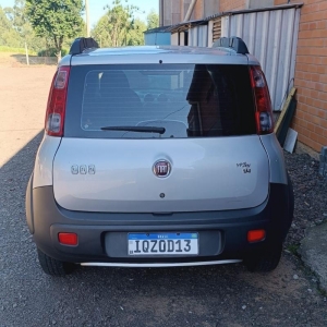 LOTE 013 - Fiat/Uno Way 1.4, placa IQZ 0D13, prata, ano/modelo 2010/2011