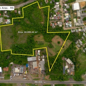 LOTE 001 - Área de 50.990,42m², situado no lado esquerdo da Rua Salvador Stein Goulart, de quem nela entra pela Rua Emiliano Macedo, donde dista 71,55 metros, bairro Macedo, Venâncio Aires/RS