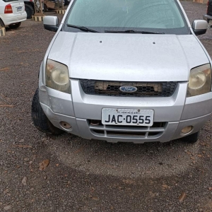 LOTE 005 - Ford/Ecosport XLS 1.6L, placa JAC 0555, prata, ano/modelo 2004/2005
