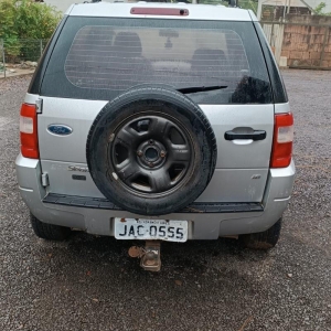 LOTE 005 - Ford/Ecosport XLS 1.6L, placa JAC 0555, prata, ano/modelo 2004/2005