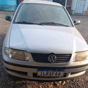 LOTE 001 - VW/Gol 1.0, placa ILR 6F66, prata, ano/modelo 2004
