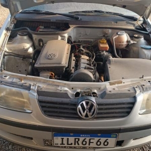 LOTE 001 - VW/Gol 1.0, placa ILR 6F66, prata, ano/modelo 2004