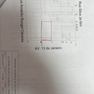 LOTE 001 - 70% DO IMÓVEL REGISTRADO NA MATRICULA 6.430 CRI DE S. FRANCISCO DE ASSIS