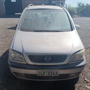 LOTE 006 - GM/Zafira CD, placa ILF 3343, prata, ano/modelo 2003