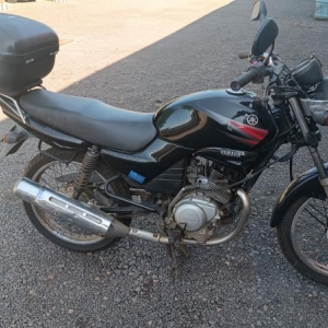 LOTE 007 - Yamaha/YBR 125 K, placa IMO 4389, preta, ano/modelo 2005