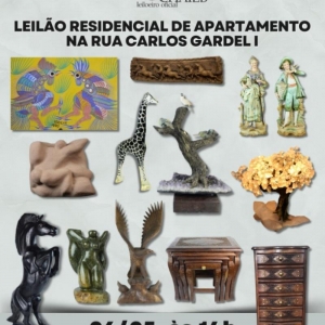 LOTE 0 - Leilão residencial de apartamento na rua Carlos Gardel I