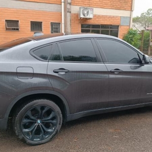 LOTE 004 - I/BMW X6 XDRIVE 35I, placa BBP 7J89, cinza, ano/modelo 2016/2017