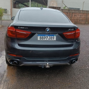 LOTE 004 - I/BMW X6 XDRIVE 35I, placa BBP 7J89, cinza, ano/modelo 2016/2017