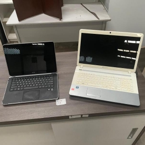 LOTE 022 - Um Notebook Dell Core i7 sem HD e um Notebook Gateway Quad Core