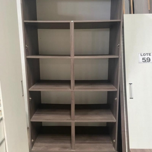 LOTE 059 - Armário duas portas alto MDF e dois Arquivo horizontal MDF
