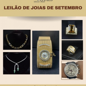 LOTE 0 - LEILÃO DE JOIAS DE SETEMBRO