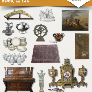 LOTE 0 - LEILÃO DE MOBILIÁRIO, ARTE E ANTIGUIDADES DE SETEMBRO
