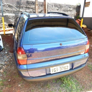 LOTE 013 - FIAT/PALIO WEEKEND, ano/modelo 1997/1997, placas IGI3762, RENAVAM 676094198, cor azul,  Chassi nº 9BD178837V0286443