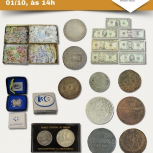 LOTE 0 - 2º LEILÃO DE NUMISMÁTICA E FILATELIA