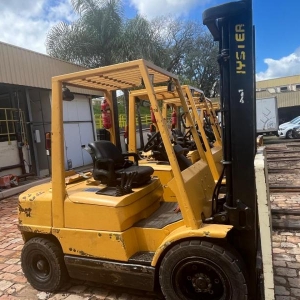LOTE 014 - Empilhadeira HYSTER, modelo H 55 XM, ano 1998