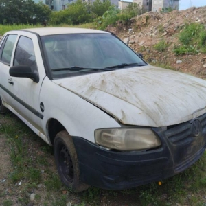 LOTE 011 - Tipo: Automóvel, Marca: VW/GOL 1.0, Ano/modelo: 2006/2007, Placa: INI4246