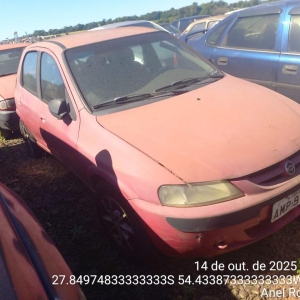 LOTE 001 - GM/CELTA 4P SPIRIT, placas AMP9102, ano/modelo: 2005/2005, na cor VERMELHA, Chassi:  9BGRX48J05G193684, RENAVAM: 00851290914.