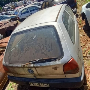 LOTE 002 - VW/GOL 1000I, Placa: LWY6102, Ano/modelo: 1995/1995, na cor: PRATA, Chassi: 9BWZZZ377ST009749,  RENAVAM: 00631031600.