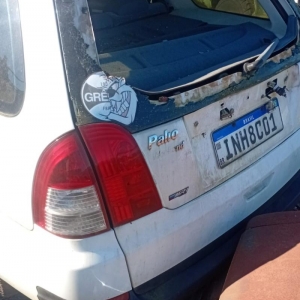 LOTE 007 - FIAT/PALIO WEEK HLX FLEX, Placa: INH8C01, ano/modelo 2006/2006, Cor: BRANCA, Chassi:  9BD17306T74187662, RENAVAM: 00894755188.