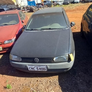 LOTE 010 - VW/GOL  MI,  Placa:  CNC6406,  Ano/modelo:  1998/1998,  Cor:  PRETA,  Chassi:   9BWZZZ373WP572454,  RENAVAM: 00702426512