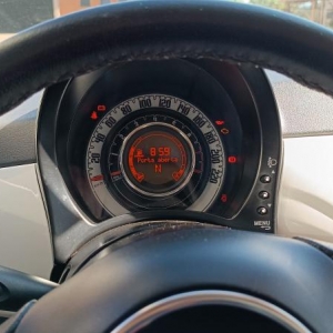 LOTE 001 - I/Fiat 500 Cult Dual, placa IVQ 4B51, branco, ano/modelo 2013/2014