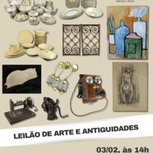 LOTE 1 - LEILÃO DE ARTE E ANTIGUIDADES