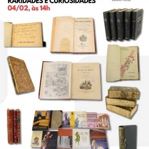 LOTE 1 - LEILÃO DE LIVROS: RARIDADES E CURIOSIDADES