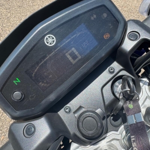 LOTE 002 - Yamaha/Crosser Z ABS, placa JCN 1G74, azul, ano/modelo 2023/2024