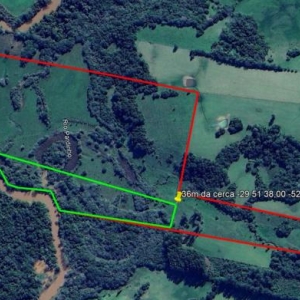 LOTE 005 - A fração ideal com área de 55.820,00m², em condomínio, lugar denominado Reserva dos Kroth, Santa Cruz do Sul/RS