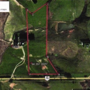 LOTE 002 - UMA FRAÇÃO DE CAMPO DE 9,4397 HECTARES, CFE MATR. 8.218 CRI ROSÁRIO DO SUL