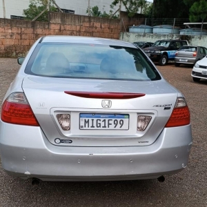 LOTE 002 - I/Honda Accord V6, placa MIG 1F99, prata, ano/modelo 2007