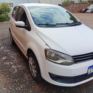 LOTE 003 - VW/Fox 1.6 GII, placa ITD 6C03, branco, ano/modelo 2012/2013